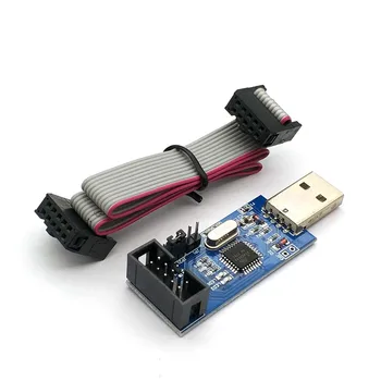 USBASP USBISP AVR Programmētājs USB ISP USB-ASP ATMEGA8 ATMEGA128 Atbalsta Win7 64K