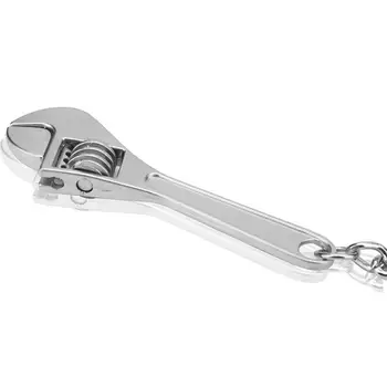 WINOMO Cinka Sakausējuma Mini Uzgriežņu atslēgas Keychain Regulējamu uzgriežņu Atslēgu Atslēgu Ķēdes, Metāla Atslēgu Gredzens