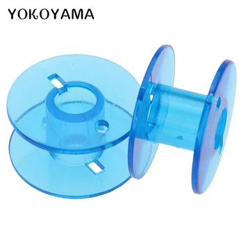 YOKOYAMA 10Pcs/Komplekts Krāsas Plastmasas Spoles, Lai Vītne String Šujmašīnu Spolei Rīki Handwork Šūšanas Piederumi, Spoles
