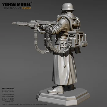YUFAN MODELIS 150mm Sveķu modelis komplekti attēls bezkrāsains un self-samontētas YFWW-2117