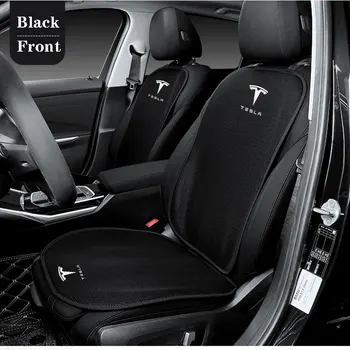 Četri Gadalaiki Auto Sēdekļa Spilventiņu Segtu noteikta Tesla Modelis 3 Modelis model S X Modelis Y Vadītāja Priekšējā Aizmugurējā Sēdekļa Spilvenu Pārvalki Aizsargs