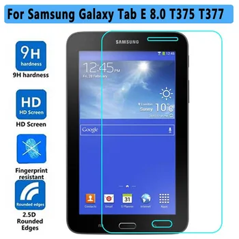 0.3 mm 9H HD Ultra Plānas Rūdīts Stikls priekš Samsung Galaxy Tab E 8.0 T375 T377 T377P T377R T377W T378 Ekrāna Aizsargs