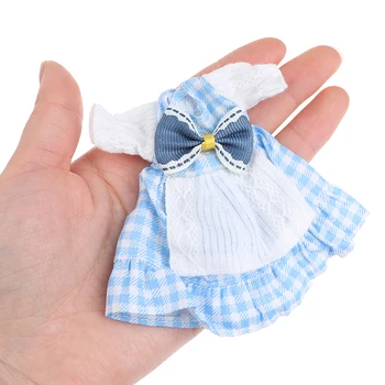 1:8 Namiņš 16cm Bjd Lelles Mini Leļļu Apģērbs-Svārki Tērps Bērniem DIY Lelles Kleita Meitenēm Dāvanu