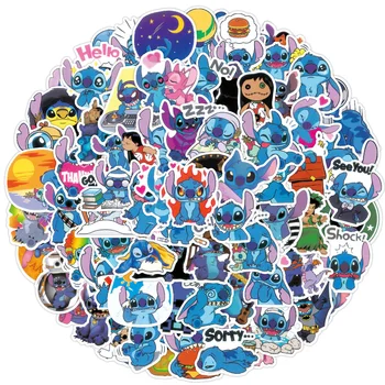 10/30/50/100gab Disney Cute Karikatūra Dūriens Grafiti Uzlīmes DIY Klēpjdatoru Ģitāra Tālrunis Bagāžas Auto Ūdensnoturīgas Uzlīmes Bērniem