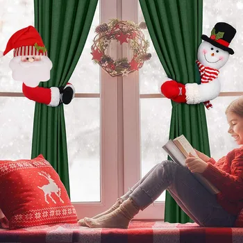 105cm Santa Claus Hugs Koka Lelle Sniegavīrs, Ziemassvētku Eglītes Rotājumu Ziemassvētki Gudrs Kulons Dekori Svētku Dekorēšana Atmosfēru Audums