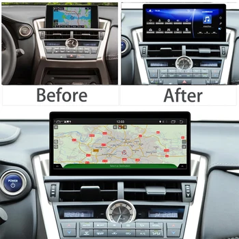 128GB Android 10 Radio Lexus NX 2016 2017 GPS Navigācijas Auto Multimediju Atskaņotājs, Stereo Galvas Vienības Autoaudio DSP 1din