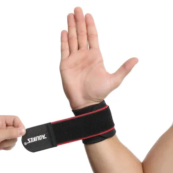 1GB Rokas Lencēm Atbalstu Jostas Fitnesa Svarcelšana Bracers Jaudas celšanas Aproce Atbalsta Elastīgu Rokas Wraps Roku Aizsardzība