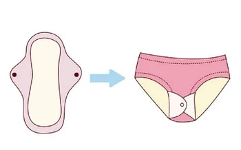 1pc Jaunu Organiskā bambusa iekšējo mazgājams atkārtoti menstruālā pads higiēnas spilventiņi dāma auduma pamatni, zeķbikses starplikas sieviešu Higiēnas pad