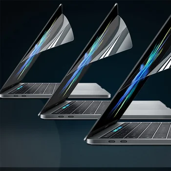 2 Pack Anti Glare Screen Protector For MacBook Pro,MacBook Air,ar Touch Joslu, un Pieskarieties ID,Pret Putekļiem un Pirkstu-Print Pārklājumu