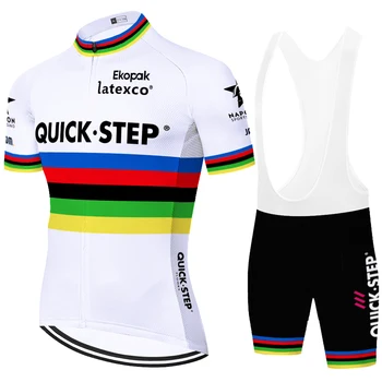 2022 quick step ciclismo velosipēdu apģērbu roupa ciclista jersey riteņbraucēju ekipējums велоформа велосипедки deportivo 자전거 サイクルジャージ
