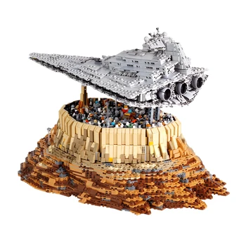 21007 KM-18916 Star Plāns Rotaļlietas Iznīcinātājs Kruīza Kuģis Ķieģeļi Empire Par Jedha Modelis Bērniem Dāvanas