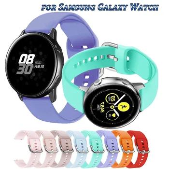 22mm/20mm skatīties Siksnu Samsung rīku s3 pierobežas silikona smartwatch aproce Galaxy skatīties 3/46mm/42mm/Aktīvā 2 44mm 40mm frekvenču joslā