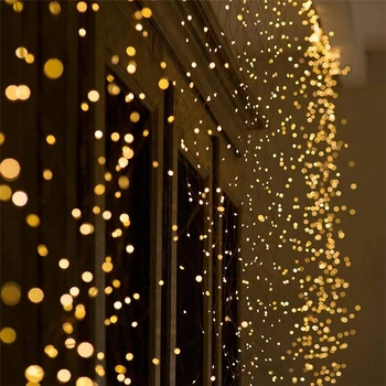2M 3M 4M 5M Vara Stieples LED String gaismas Svētku apgaismojums Pasaku Vainags Ziemassvētku Eglītēm Kāzu Dekori Priecīgus Ziemassvētkus