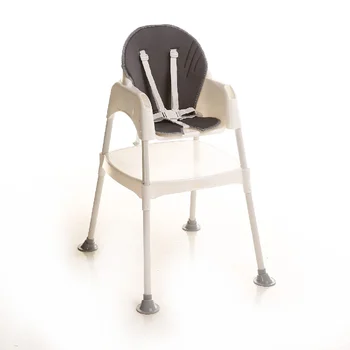 3in1 Galda Highchair Bērnu Ēdamistabas Krēsls Bērnu Mācību Galds Regulējams Portatīvo Sēdekļa Barošanas Paplāti Pusdienu Galds ar Metāla Kājām