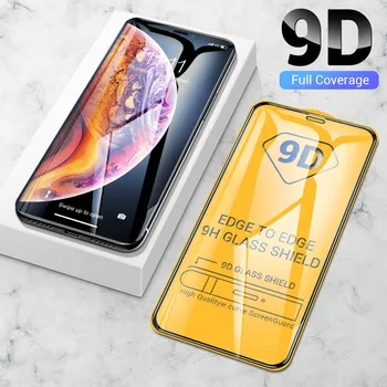 9D būtiska completa templada Stikla para iPhone12 13 X XS vidrio aizsargs para iPhone 11 Pro MAX protectores de pantalla de vidrio
