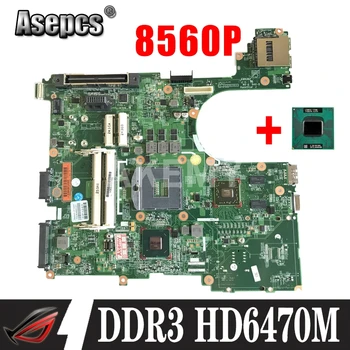 Asepcs 646967-001 HP EliteBook 8560P 6560B Klēpjdators Mātesplatē QM67 DDR3 HD6470M videokarte Pilnībā pārbaudīta