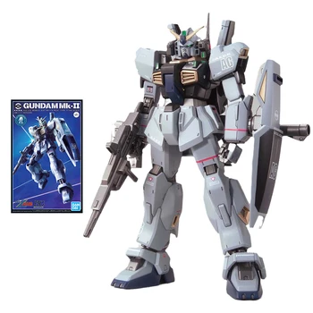 Bandai Gundam Modeļa Komplekta HG 1/144 Gundam MK 2 21. GADSIMTA NEKUSTAMĀ TIPS Ver Oriģinālās Robota Modeli, Darbību, Rotaļu Attēls Rotaļlietas Bērniem