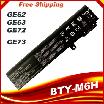 BTY-M6H Klēpjdatoru Akumulatoru MSI GE62 GE72 GP62 GP72 GL62 GL72 GP62VR GP72VR PE60 PE70 MS-16J2 MS-16J3 MS-1792 MS-1795