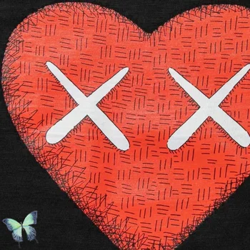 Cilvēku Padarīja Red Mīlestība Drukāt Īsām Piedurknēm T-krekls XX Lielajam 2022 Vīriešu, Sieviešu T Krekls