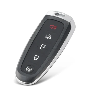 Dandkey 5 Pogas Tālvadības Auto Taustiņu, Lietu Vāku Fob Ford Explorer Malas Aizbēgt Flex Vērsis 2011 2012 2013 Smart Key