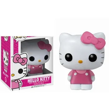 Funko Hello Kitty 01# Vinila Rīcības Attēlu Kolekcija Limited Edition Modelis Rotaļlietas Bērniem Ziemassvētku Dāvanu