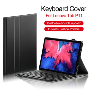 Gadījumā, ja Lenovo Cilnes P11 11 collu TB-J606F Tablete Bluetooth Klaviatūru Aizsardzības Vāks Xiaoxin Pad TB J606F 11