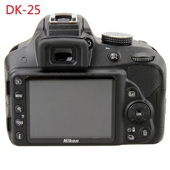 Gumijas Acu Kausa DK-19 DK-20, DK-21 DK-23 DK-24 DK-25 Kameras acu aizsargs Okulāru par Nikon D3100 D5000 D700 D3300 D5100 D7000