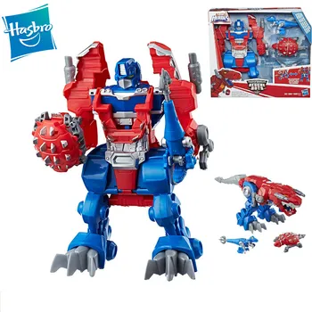 Hasbro Playskool Varoņi Transformatoru Glābšanas Boti - Optimus Prime Caballero 26cm PVC Rīcības & Rotaļlietu Skaitļi E0158