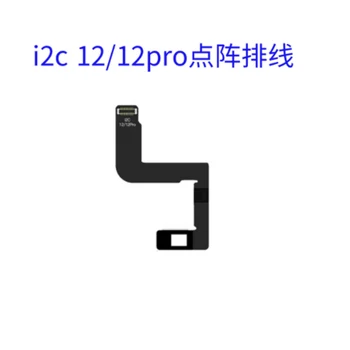 I2C Sejas V8 ID Dot Matricas Noteikšanas Instruments Programmētājs IPhone X-11 Face ID nestrādā +10pcs Dot Matrix Flex Kabelis