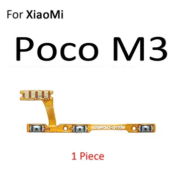 Ieslēgšanas Izslēgšanas Poga Skaļuma Slēdzis Taustiņu Vadības Flex Kabelis Lentes XiaoMi Poco X2 X3 NFC GT C3 M2 M3 F3 F2 Pro Max PocoPhone F1