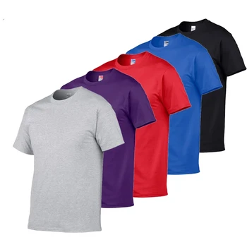 Ir 2021. Pasūtījuma T-Krekls, Logo Izšūšana Apkalpes kakla īsām piedurknēm dizains Drukāts Personalizētu Zīmolu Vīriešu Īsām Piedurknēm CR5