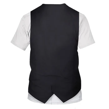 Ir 2021. Vasarā Jaunu Uzvalku Jaka 3d Drukāšanas Uzvalks T-Krekls Modes Gadījuma Vīriešu Apaļu Kakla Hip Hop Īsām Piedurknēm Apģērbs Dropshipping