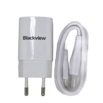 Jaunas Oriģinālas Blackview BV5000 BV6000 BV6000S USB Adapteris, Lādētājs ES Plug Ceļojumu pārslēdzama Strāvas Padeve+Usb Kabelis Datu Līnijas