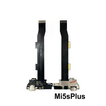 Jauns USB Maksas Valdes & Mikrofona Modulis Xiaomi Mi5 Mi5S Mi5sPlus Mi5C Mi5X Mi A1 Ports Uzlādes Doks Flex Kabelis Remonta Daļas