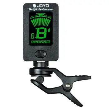 JOYO JT-01 360 Grādu Grozāms Jutīga Mini Digital LCD Clip-on Skaņotājs Ģitāra, Bass, Vijole havajiešu ģitāra Daļa Piederumi