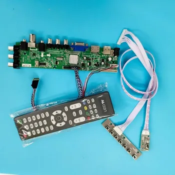 Komplekts LTN121AT12/LTN121AT07-L02 40pin DVB-T tālvadības 1280X800 Signālu kontrolieris valdes VGA LED HDMI ciparu WLED TV LVDS USB AV