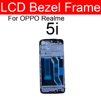 LCD Priekšējais Rāmis, Korpuss Bezel uz Lietu Par OPPO Realme 3 5 5i 6 6.i 7 Pro Vidū Rāmja Rezerves Daļas