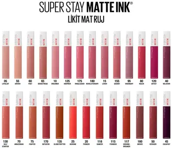 Maybelline Super Stay Matēto Lūpu Krāsu Tintes Pilsētas Edition Šķidro Lūpu Grims Pliks Rozā Sarkana 16 Stundas Apģērbi