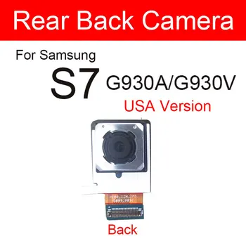Mazo Un Lielo Priekšējo & Atpakaļskata Kamera Samsung Galaxy S7 S7 Malas G930V G930F G935F G935V Atpakaļ Kamera, Nomaiņa, remonts