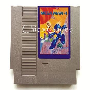 Mega Cilvēks MegaMan 4 72 Adatas Spēles Karti 8 Bitu Spēles Spēlētājs