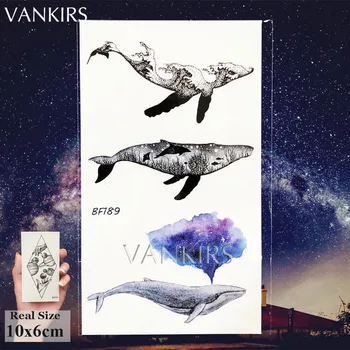 Melns Mazie Astoņkāji, Kalmāri Ūdensizturīgs Tetovējumu Uzlīmes Viltus Sievietes Vīrieši Galaxy Tato Pagaidu Sēpijas Potītes Roku Mākslas Tetovējums Ielīmējiet