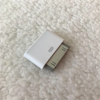 Micro USB Sievietes 30Pin Vīriešu Adapteris Apple4 Ipad2/3 Android Tālrunis Vecā Tipa Savienotājs Plug Jack White