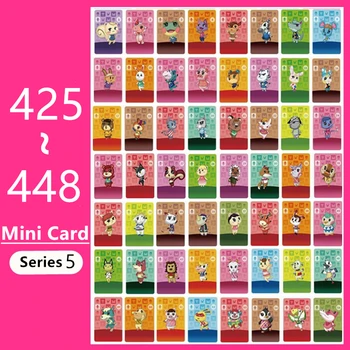 Mini Karte 425~448 Dzīvnieku Series 5 Jauni Dati Ntag215 NFC Spēles Karti Frāze