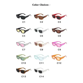Modes Unisex Laukumā Saulesbrilles, Vīriešu un Sieviešu Modes Mazo Kadru Dzeltenas Saulesbrilles Sieviešu Retro Kniežu Brilles UV400