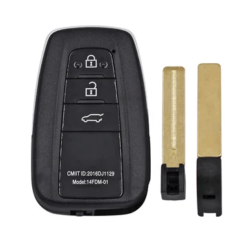 Modificētu Īpašu 2/3/4 Pogas, Smart Tālvadības Atslēgu Čaulas Gadījumā VVDI XM Smart Key un Lonsdor 8.A Smart Key 