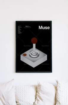 Muse, Muse Drones, Muse Plakātu,Muse Mākslas,Muse Drukāt, Mūzikas Plakāts