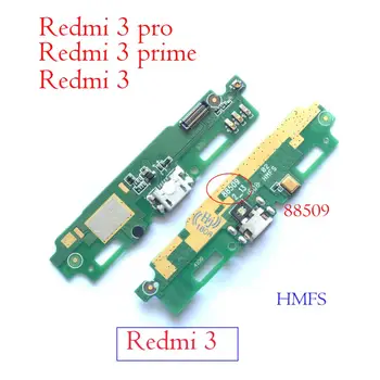 Oriģināls USB Kuģa Xiaomi Redmi 3 3S pro 3S ministru Redmi 3X Dock Savienotājs Mikro Usb Spraudni Ostas Maksas Valdes & Mikrofons