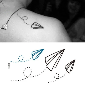 Pagrieziena Reizes Plaknes Tattoo, Body Art Skaistumu Grims Ūdensnecaurlaidīgus Pagaidu Tetovējumu Uzlīmes