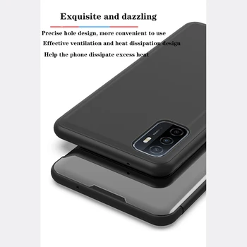 Spogulis tālrunis case For Samsung Galaxy A5 A6 A7 A8 A9 2018 M60S A81 A91 M80S, Ņemiet vērā, 10 S10 S20 Lite A42 Luxury smart flip tālrunis lietā