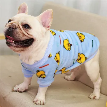 Suņu Ziemas Vilnas Mētelis Silts Sleepwear Apģērbu Pet Jaka, Mētelis Skaisto Dizainu Romper Pidžamu Kostīmu Kaķis